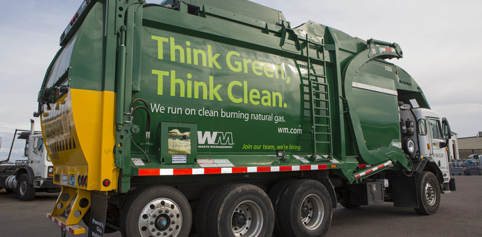 WM Waste Truck