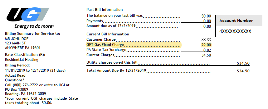 GET Gas Bill Screenshot