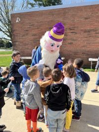 Reading Wizard with elementary school kids